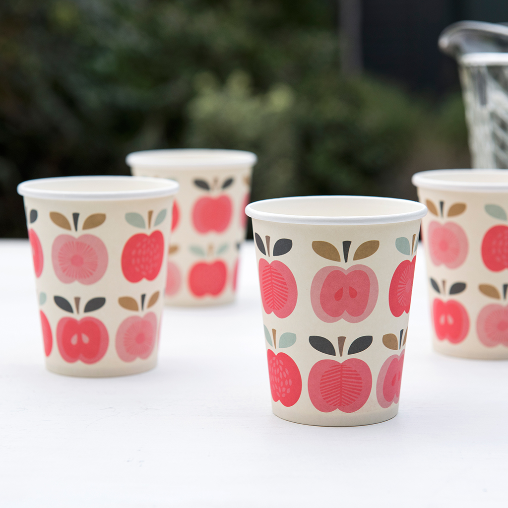 vintage paper cups