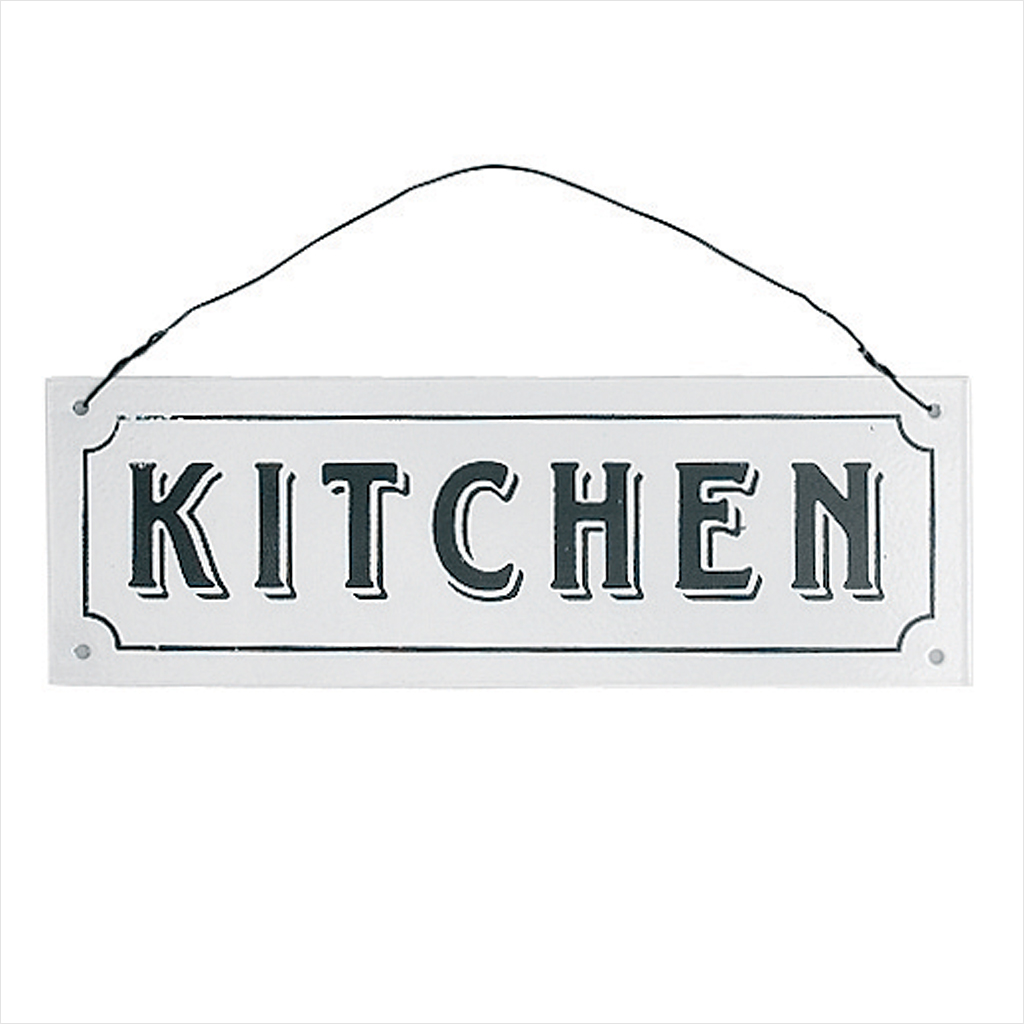 Kitchen Metal Sign Rex London