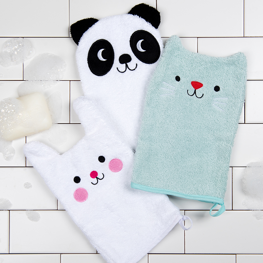 Miko The Panda Bath Mitt Rex London