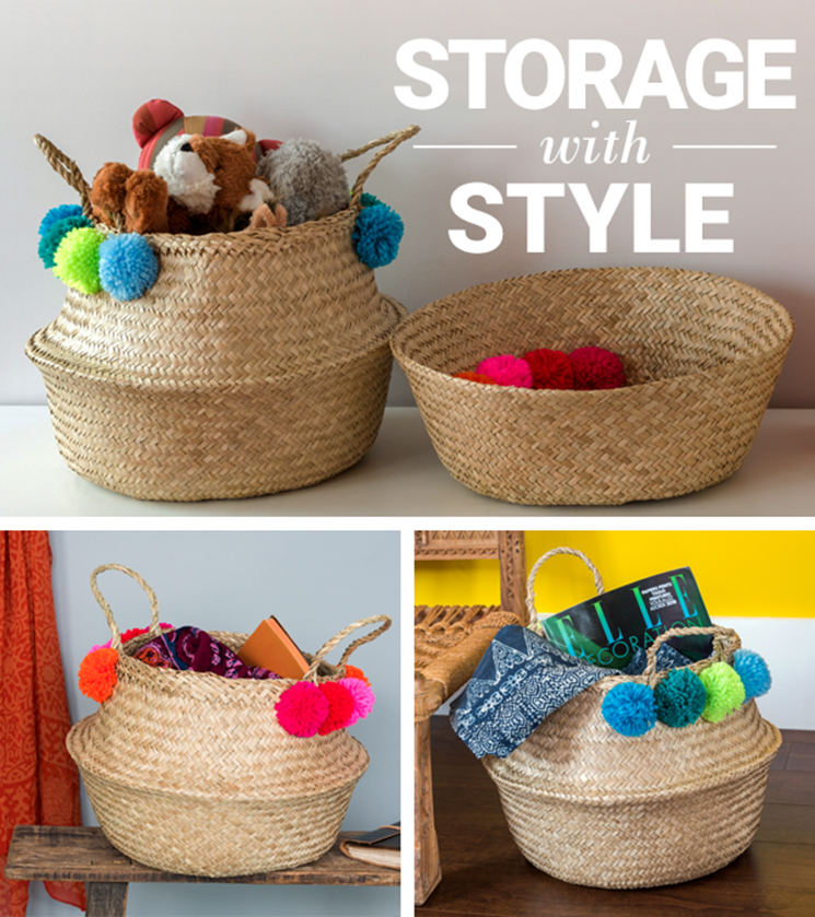 Five ways to use belly baskets Rex London blog