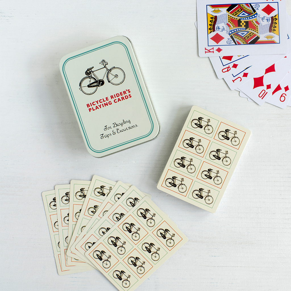Bicycle Playing Cards In A Tin | Rex London