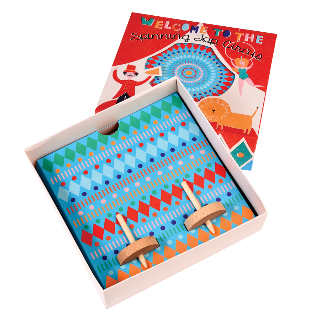 Circus Spinning Tops Game Rex London