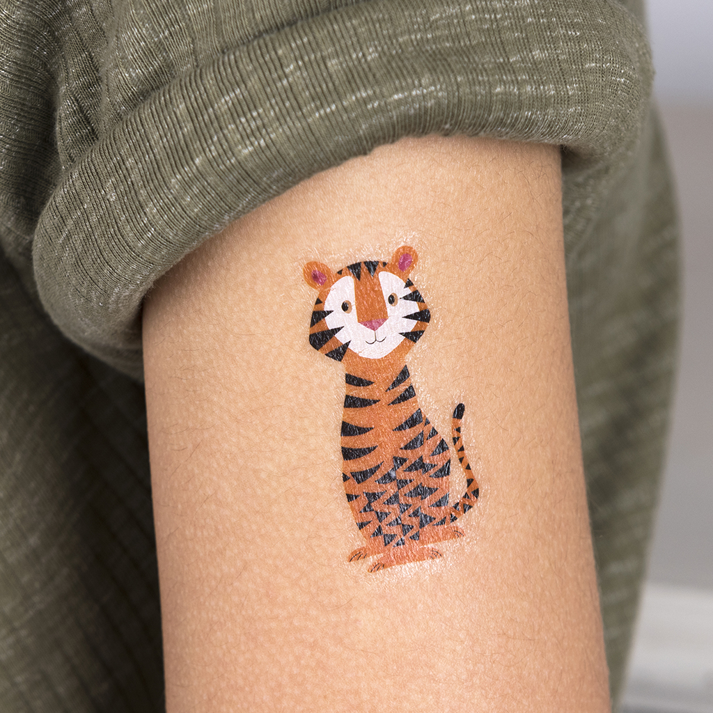 Colourful Creatures Temporary Tattoos Rex London