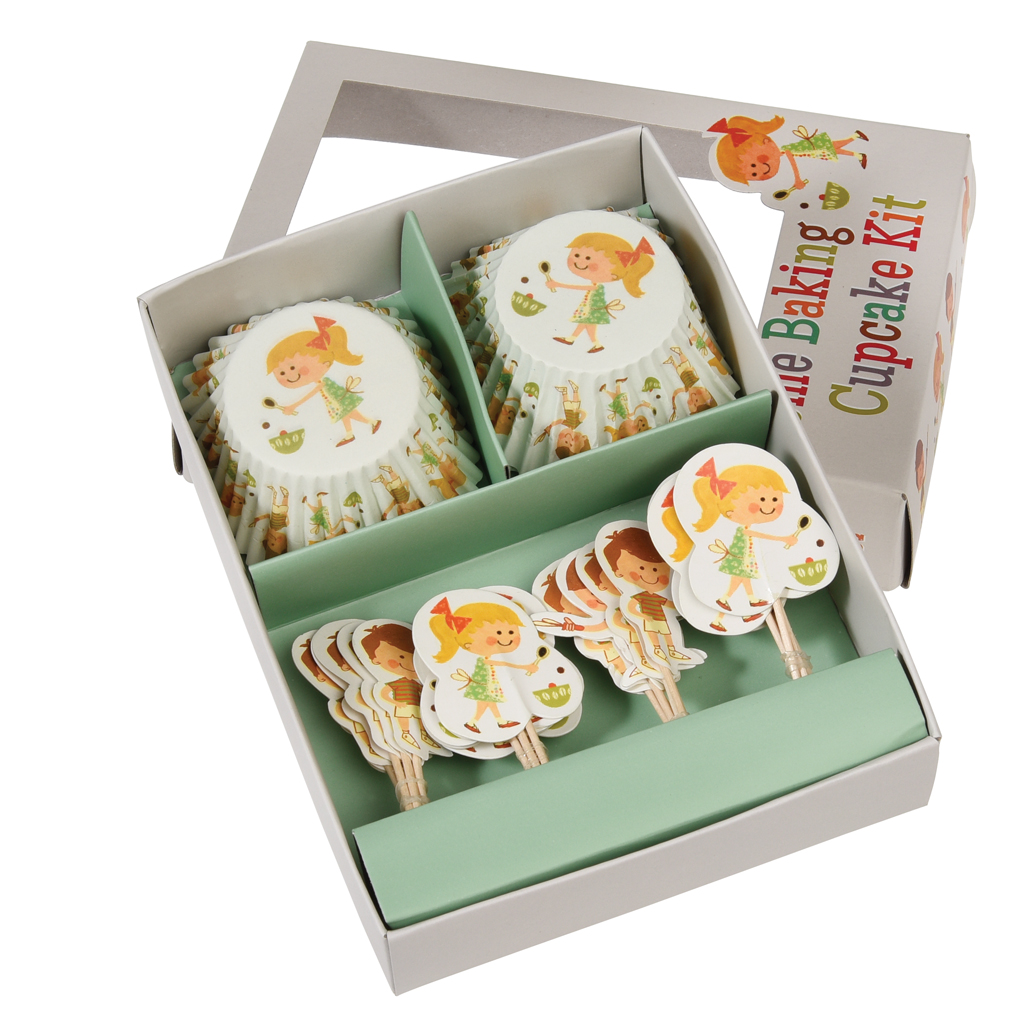 Home Baking Cupcake Kit Rex London