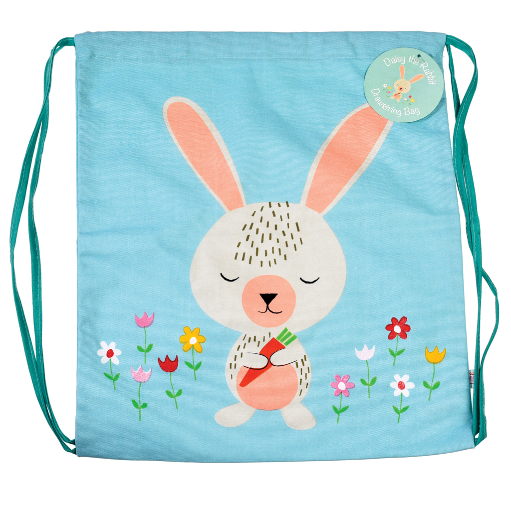 rabbit drawstring bag