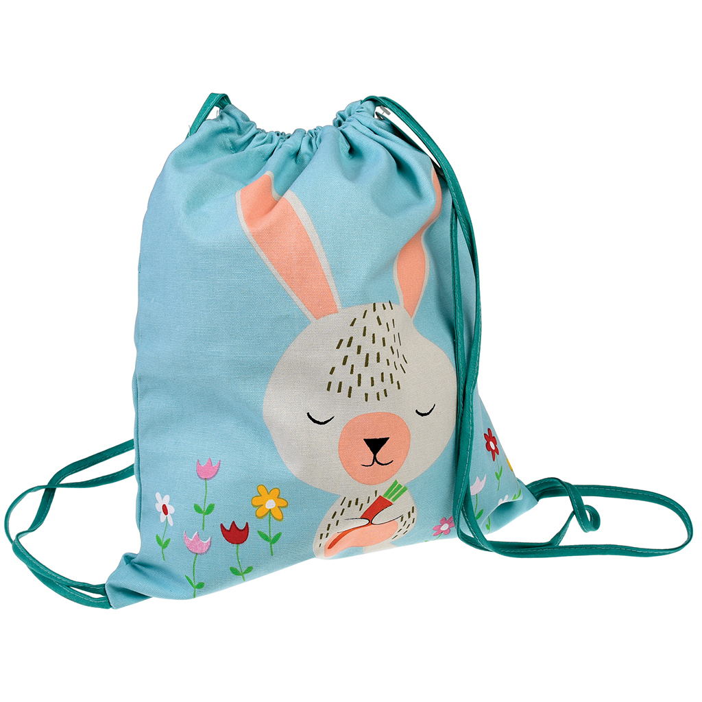 rabbit drawstring bag