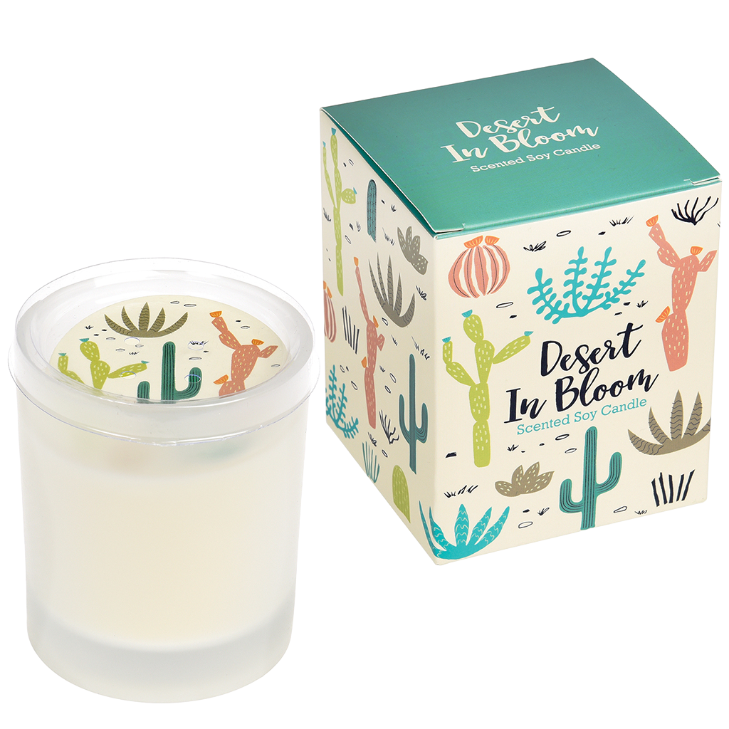 Desert In Bloom Boxed Scented Candle Rex London