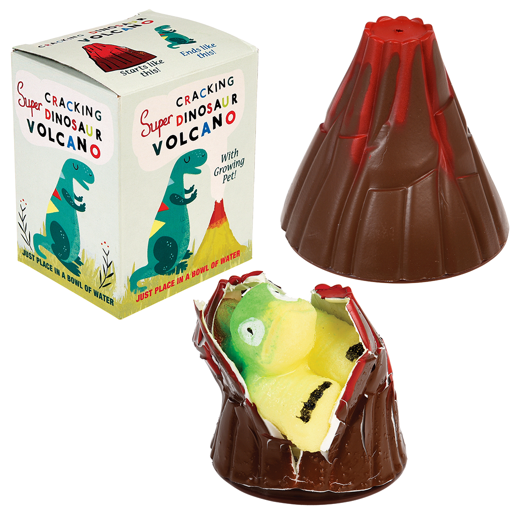 Volcan Eclatant Avec Dinosaure Rex London Anciennement Dotcomgiftshop