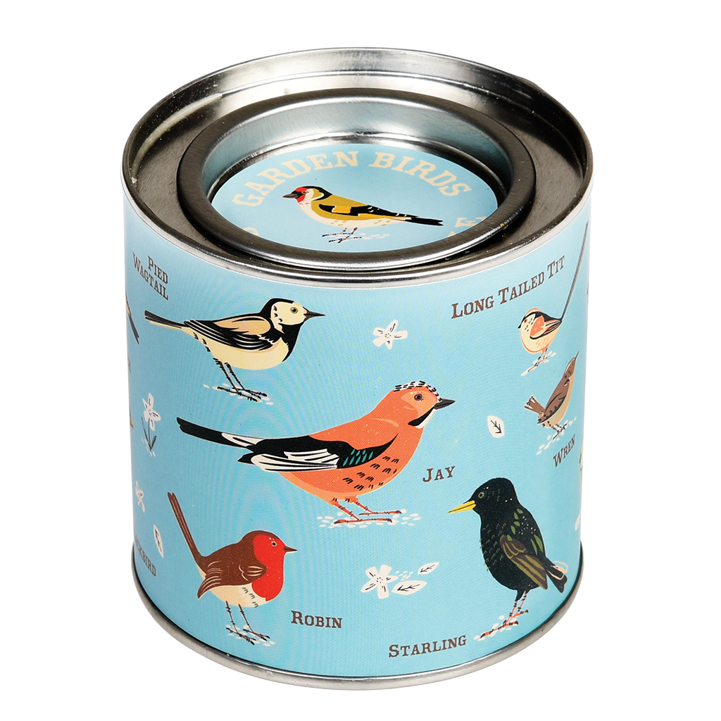 Garden Birds Scented Candle Rex London