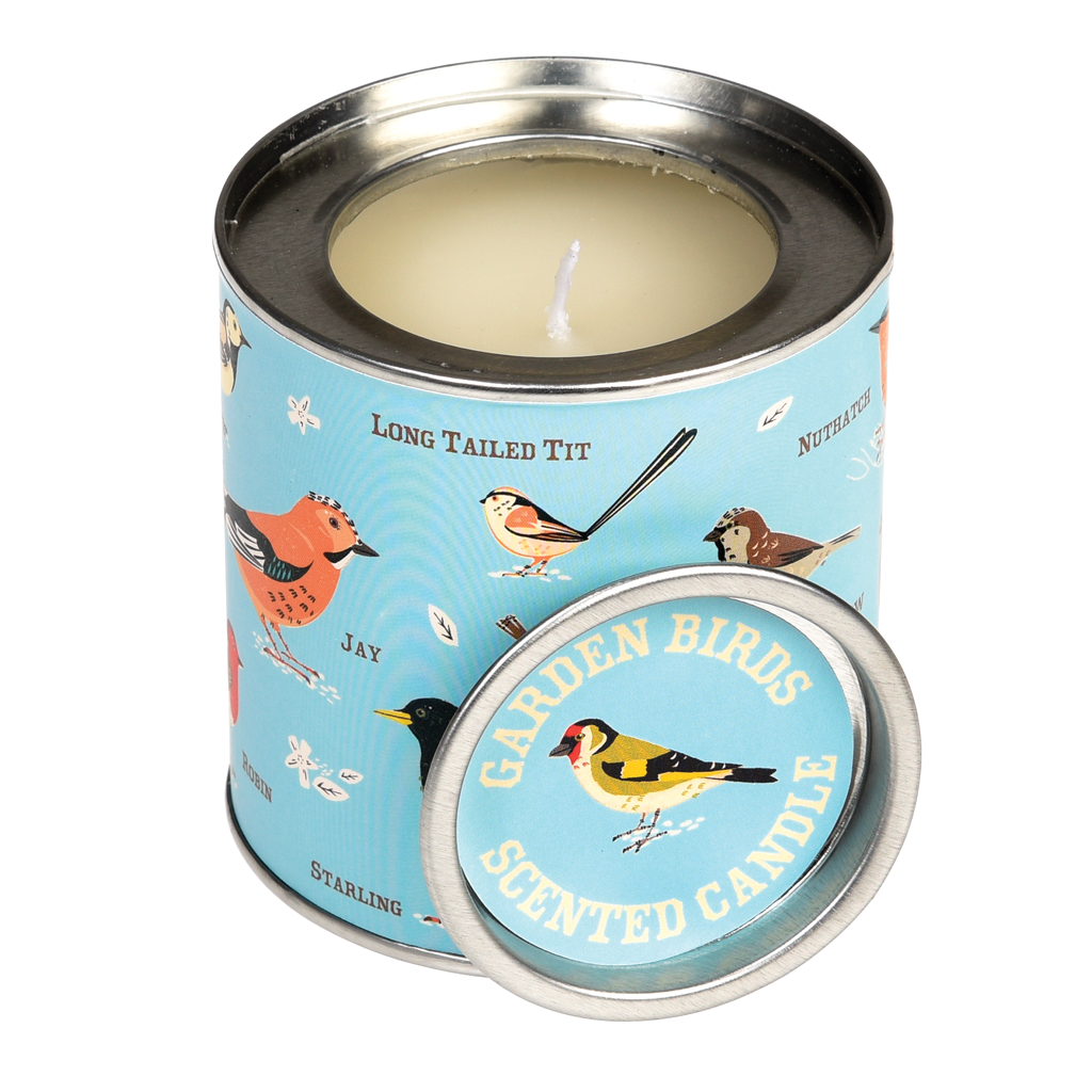 Garden Birds Scented Candle Rex London