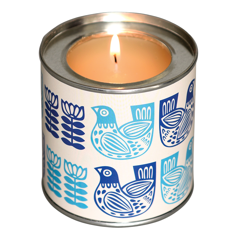 Folk Birds Scented Candle Rex London