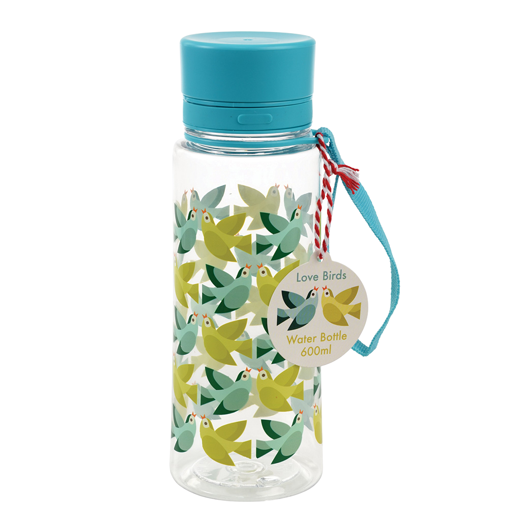 Love Birds Water Bottle Rex London