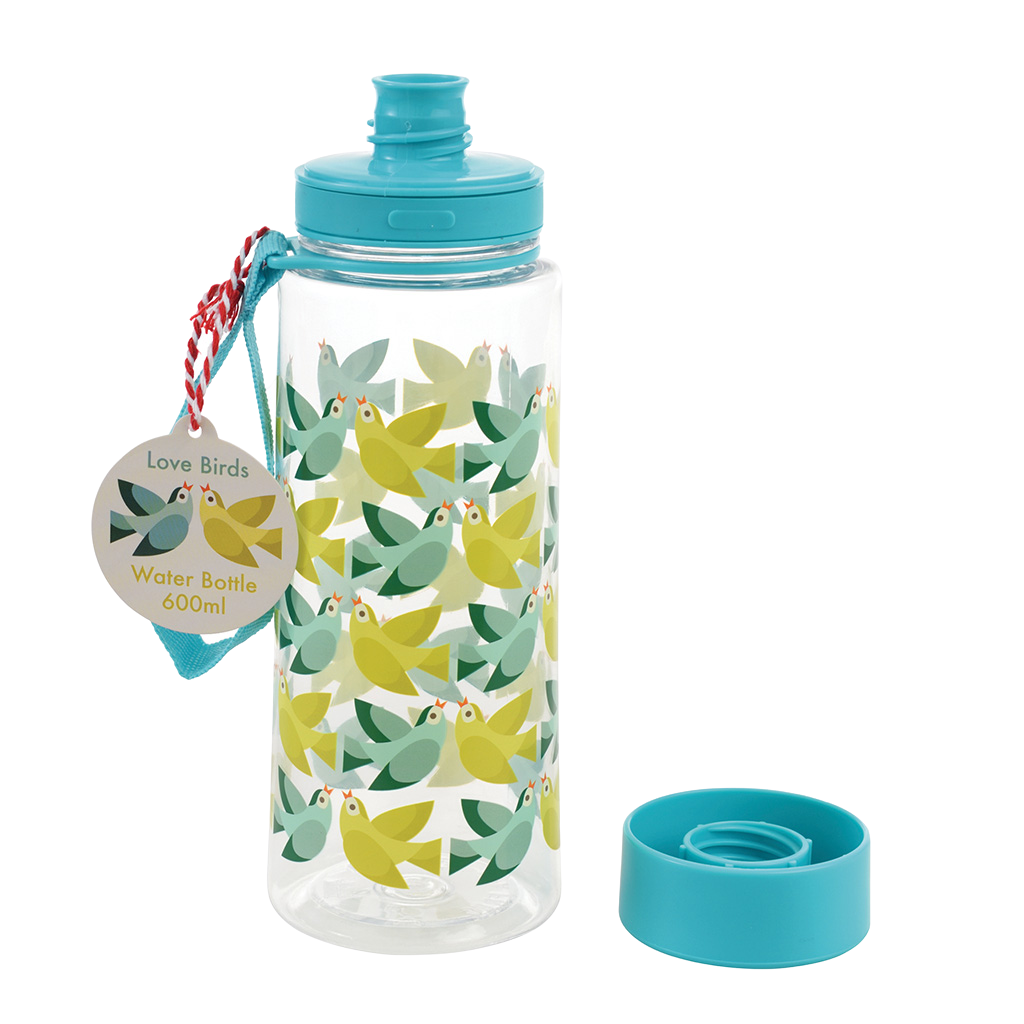 Love Birds Water Bottle Rex London
