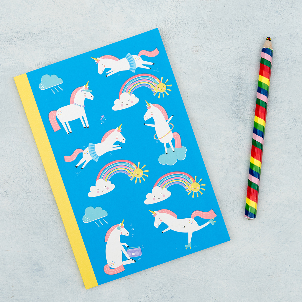 Magical Unicorn A5 Notebook Rex London