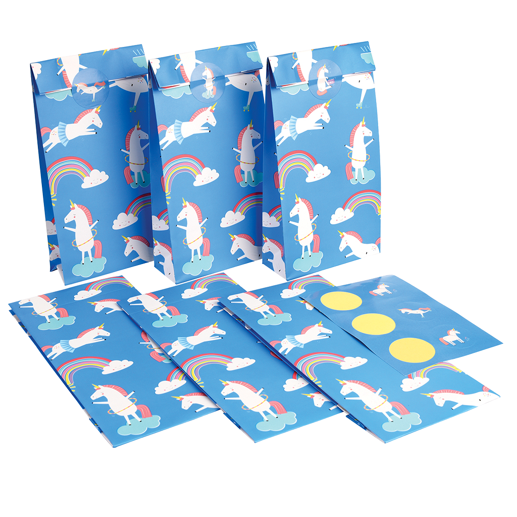 Magical Unicorn Party Bags (set Of 6) Rex London