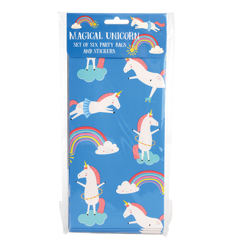 Magical Unicorn Party Bags (set Of 6) Rex London
