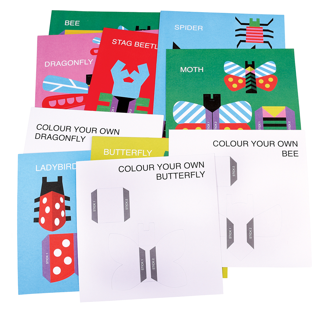 Make Your Own Cardboard Bugs Rex London