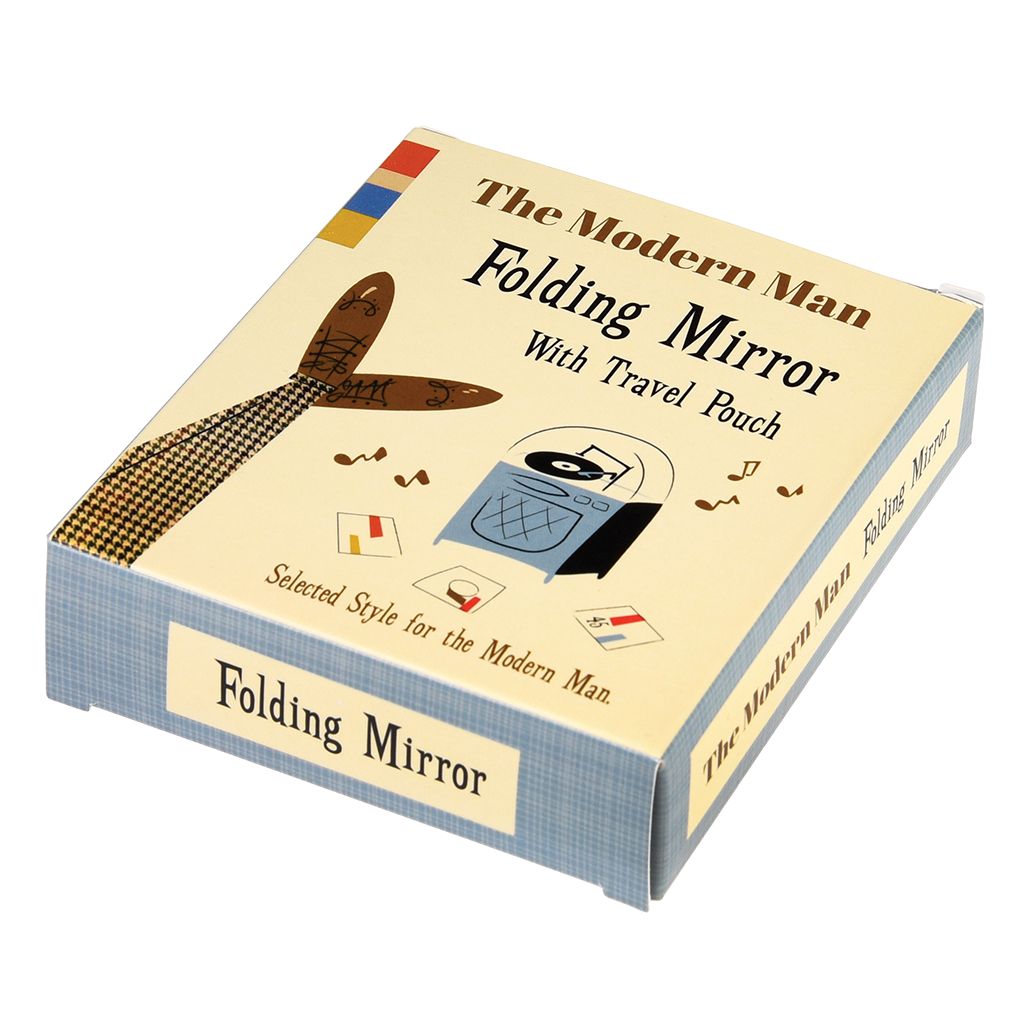 Modern Man Travel Shaving Mirror Rex London