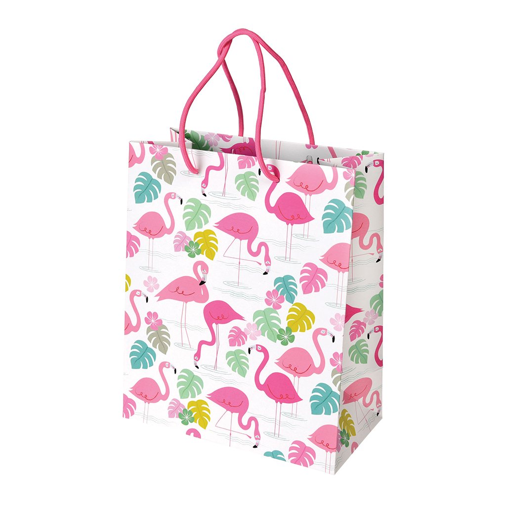 Small Flamingo Bay Gift Bag | Rex London (dotcomgiftshop)