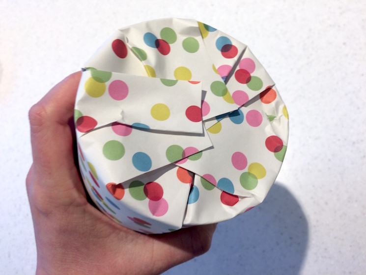 How to gift wrap a bottle Rex London blog