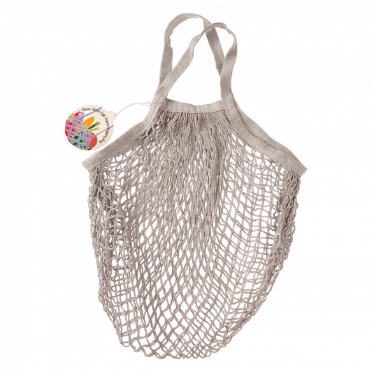 Rex London BABY PINK ORGANIC COTTON STRING BAG