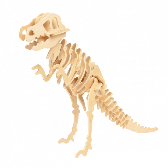 t rex wooden puzzle