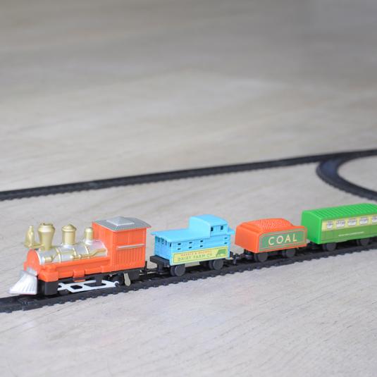 traditional train set