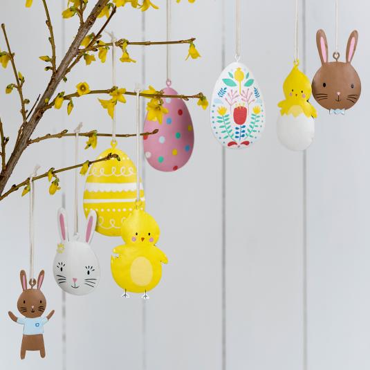Folk Easter Egg Decoration Rex London Dotcomgiftshop