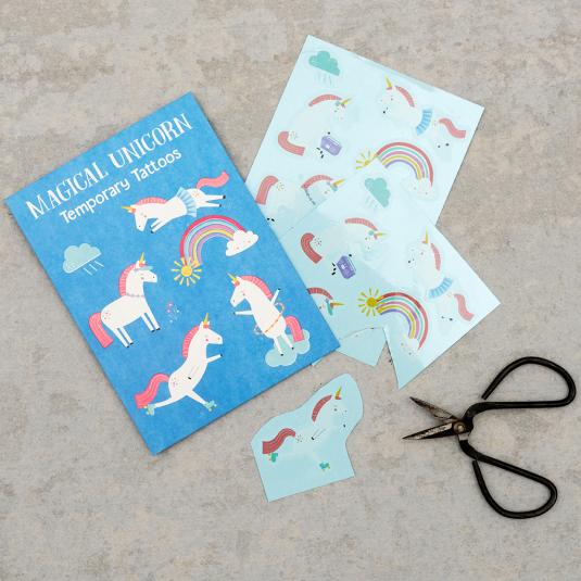 Magical Unicorn Temporary Tattoos (2 Sheets) | Rex London ...