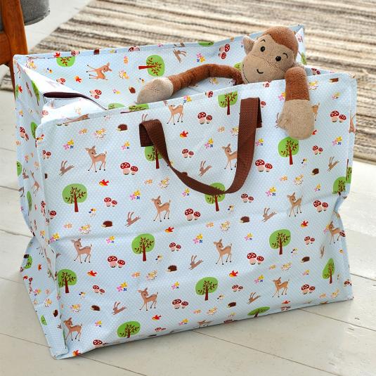 Woodland Animals Design Jumbo Storage Bag Rex London