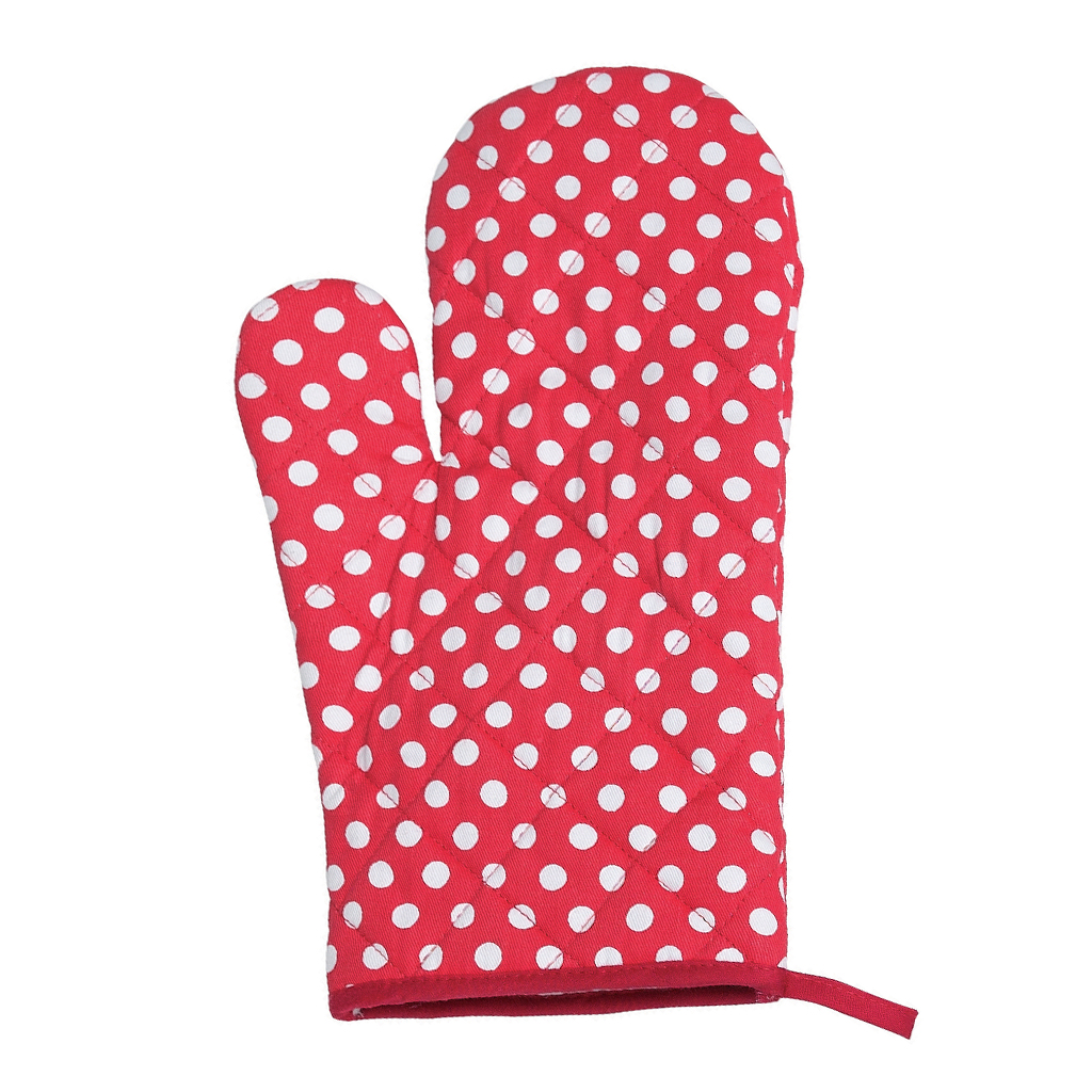 Red Retrospot Oven Glove | Rex London (dotcomgiftshop)