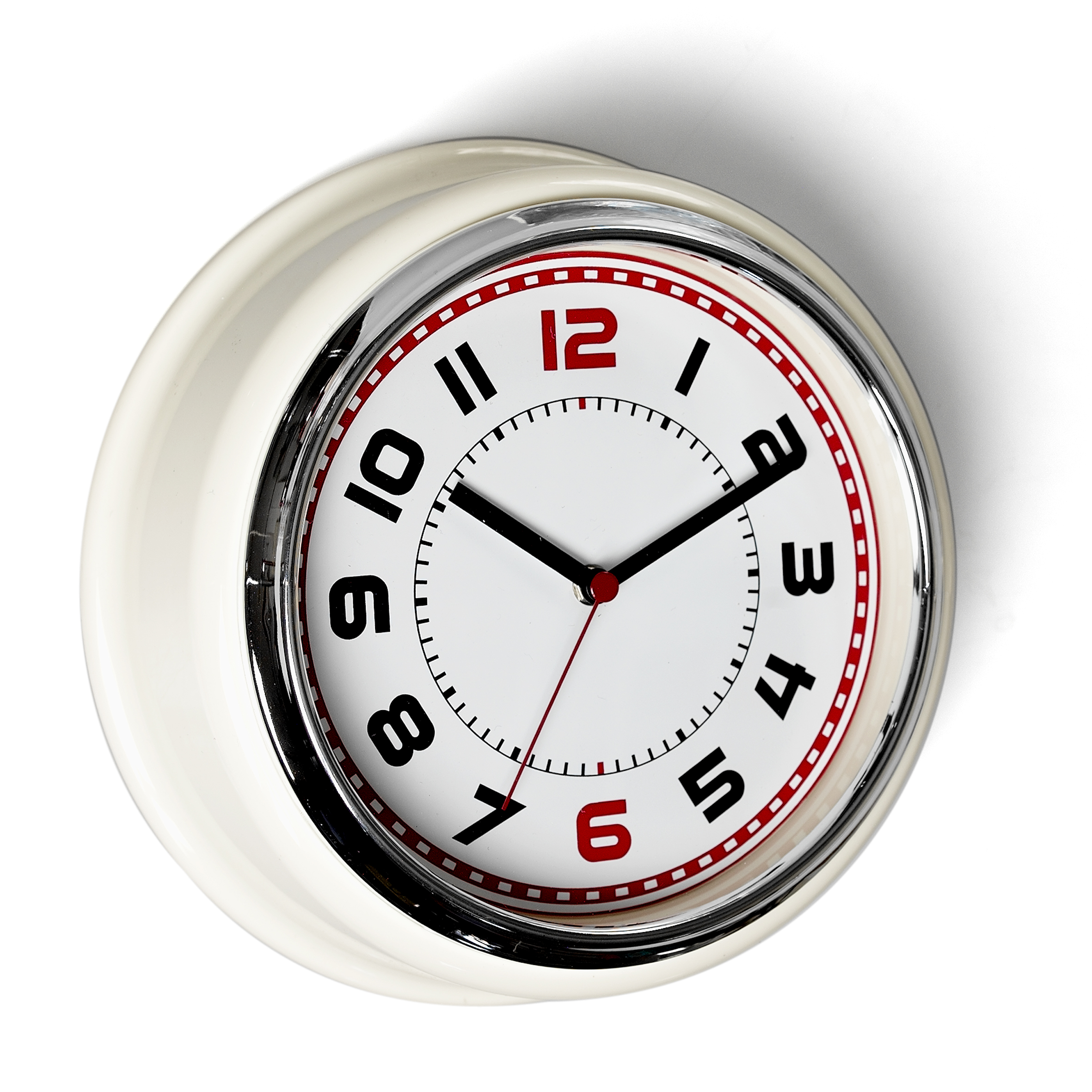 Ivory Diner Wall Clock Rex London