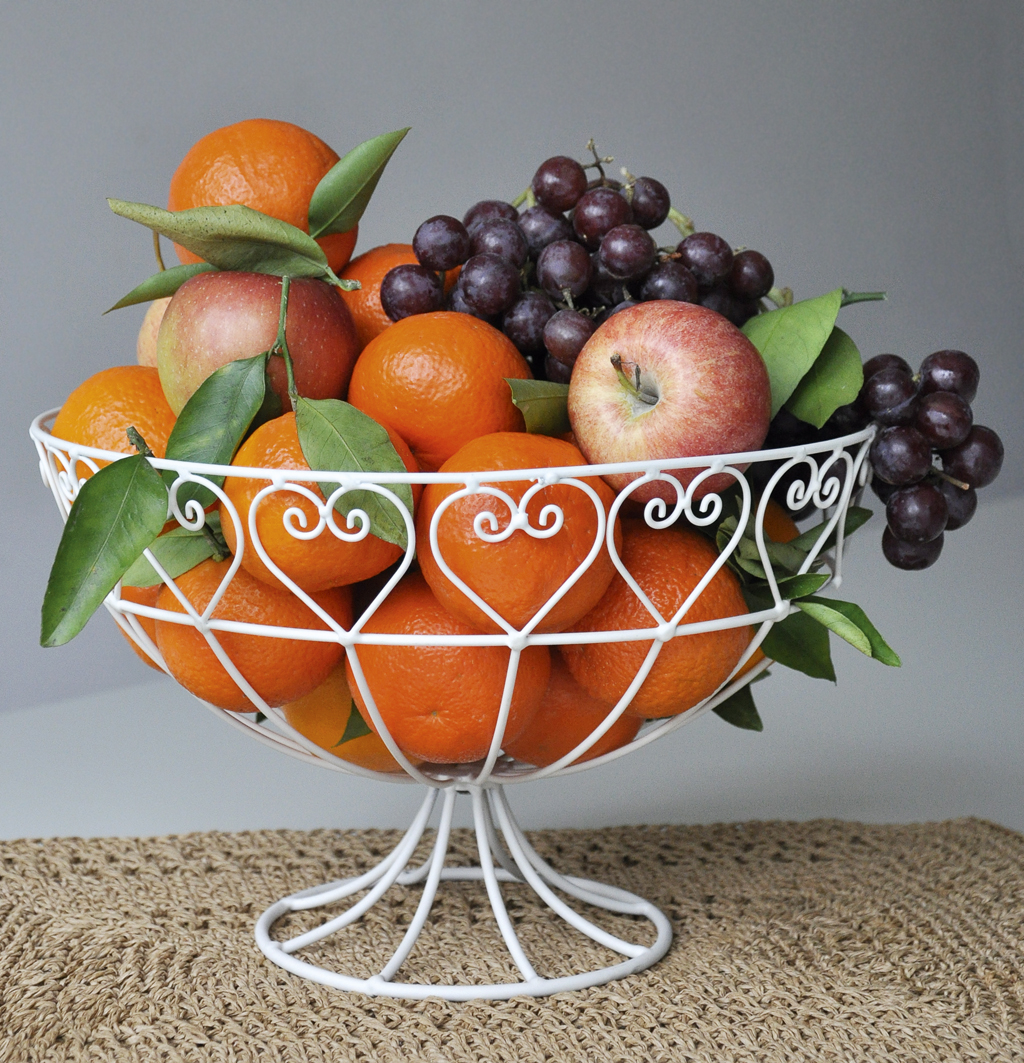 Sweetheart Wire Fruit Bowl Rex London