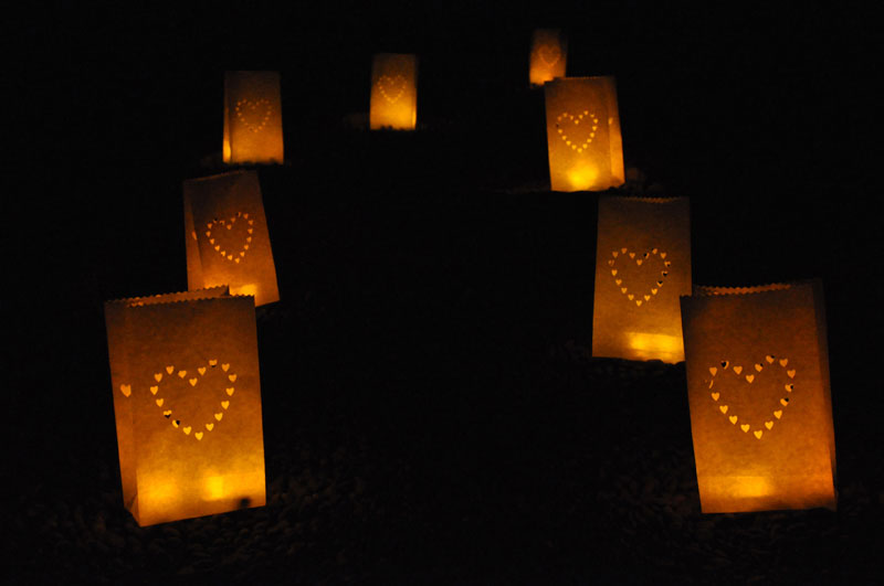 Pack Of 10 Heart Paper Lanterns Rex London