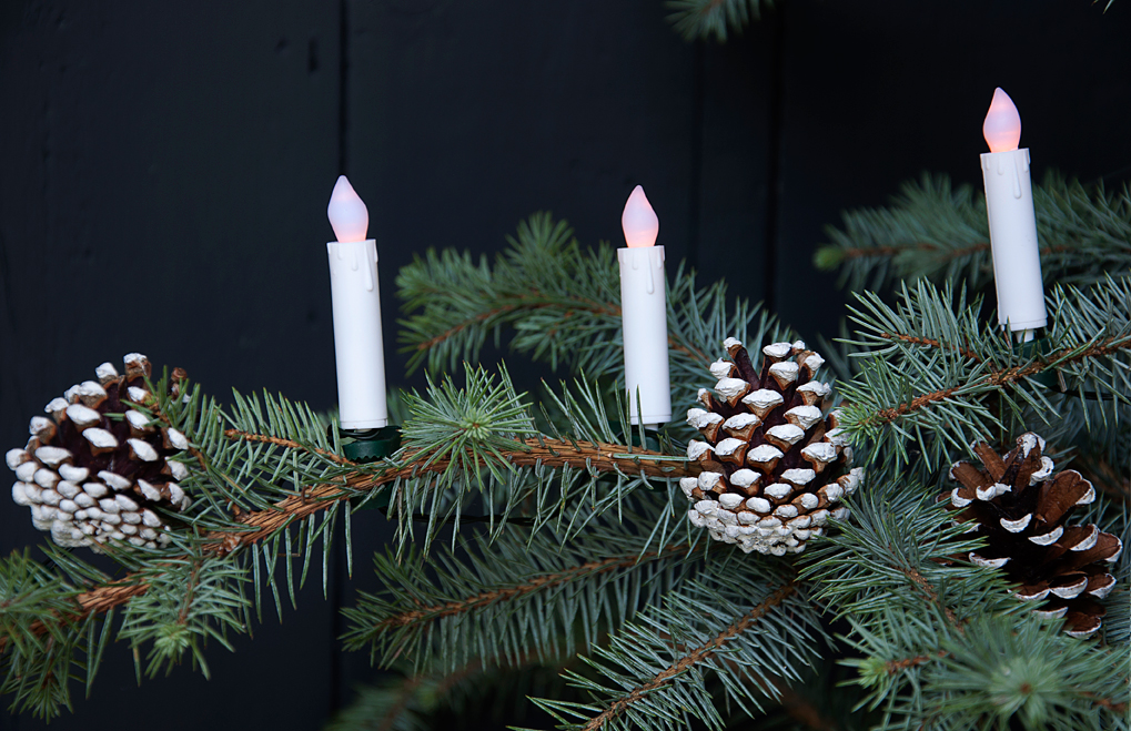 Flickering Christmas Candle Led Tree Lights Rex London