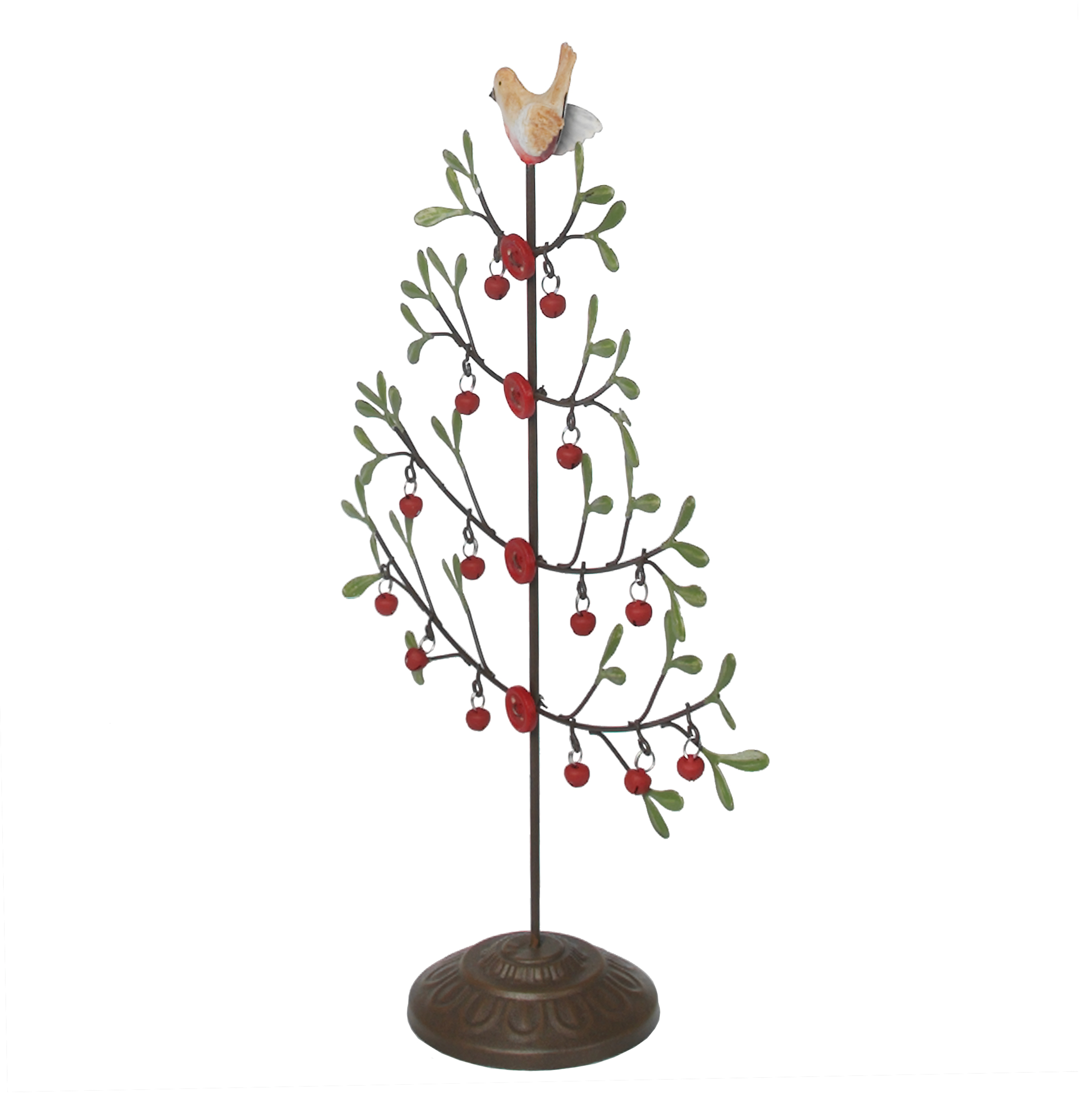 Mistletoe Christmas Tree With Robin Mistletoe Christmas Tree With Robin