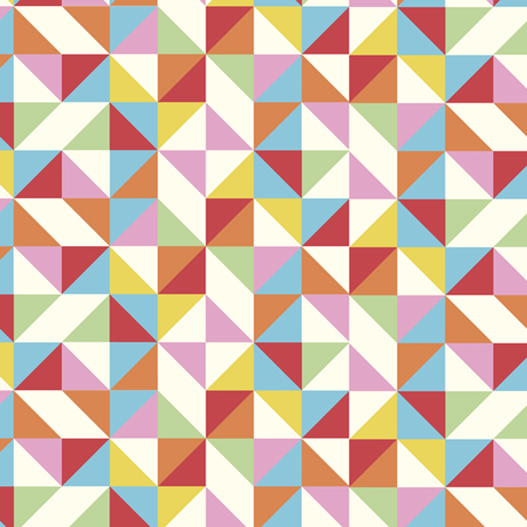 Multicolour Geometric Wrapping Paper (5 Sheets) | Rex London ...