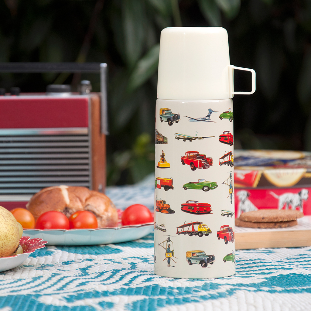 Vintage Transport Flask And Cup Rex London