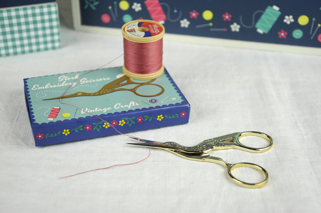 Vintage Crafts Stork Scissors Rex London