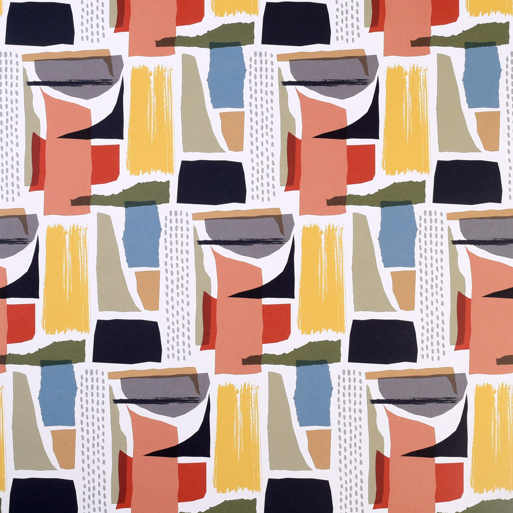 Paper Collage Wrapping Paper (5 Sheets) Rex London