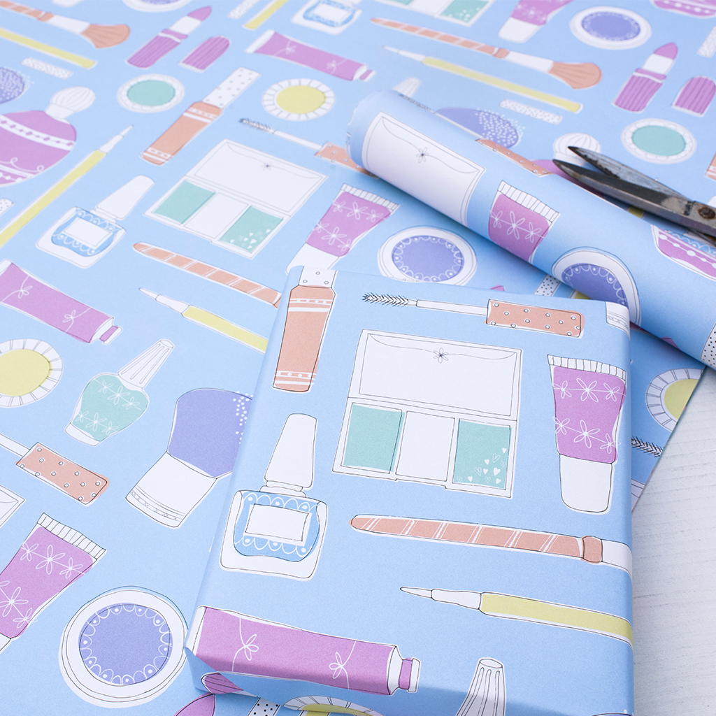 Beauty Boutique Wrapping Paper (5 Sheets) Rex London