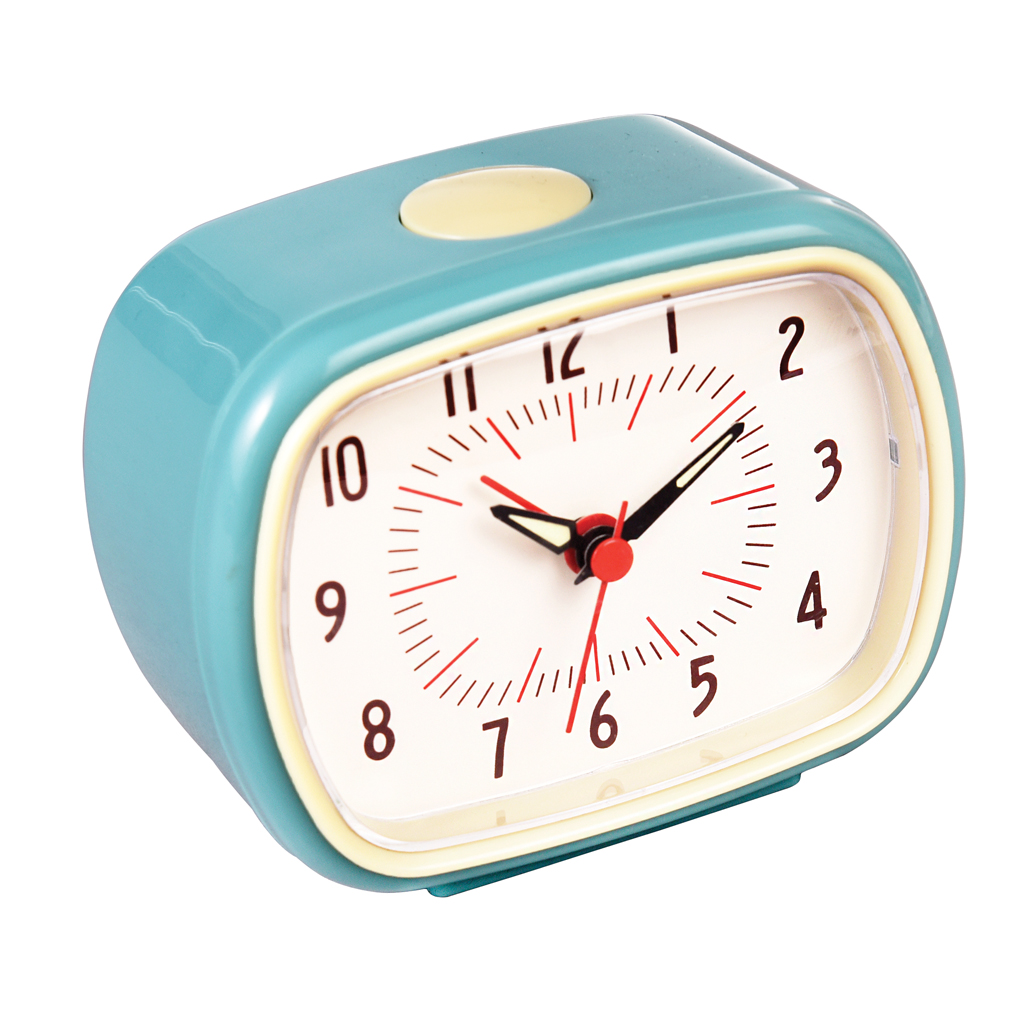 Retro Blue Alarm Clock | Rex London (dotcomgiftshop)