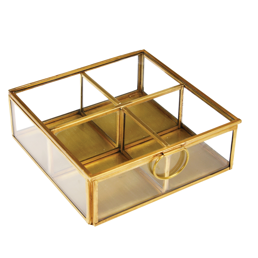 Brass Jewellery Box Rex London