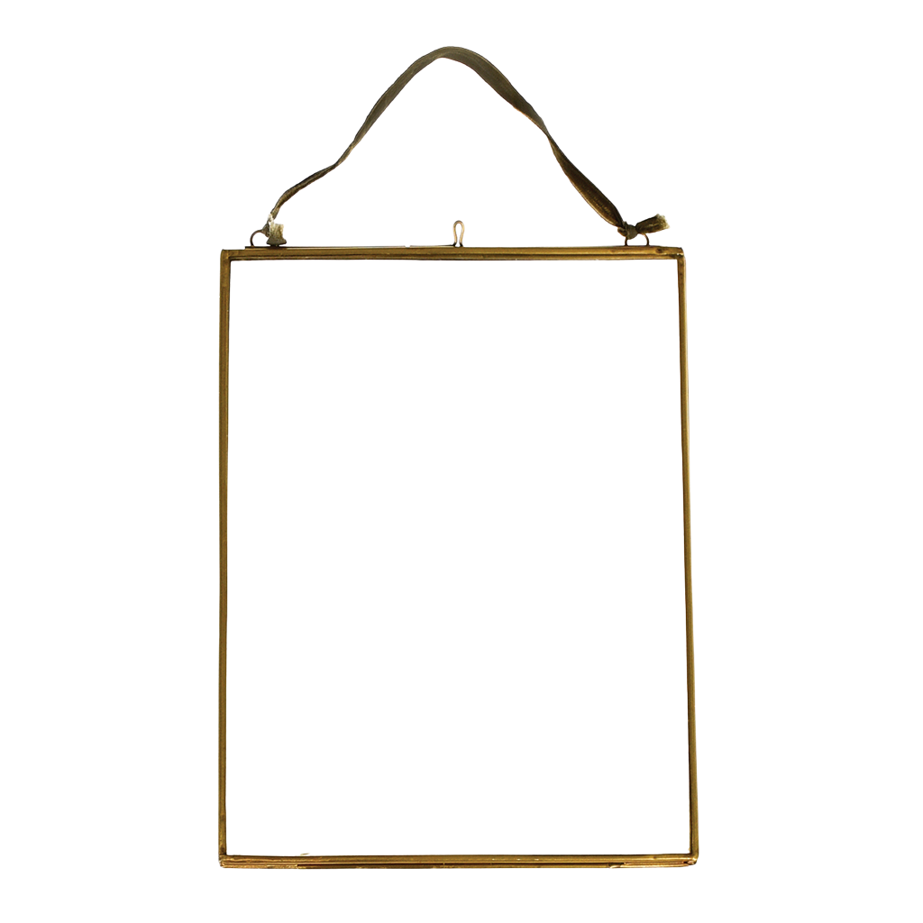 Hanging Brass Frame 15x20cm Rex London