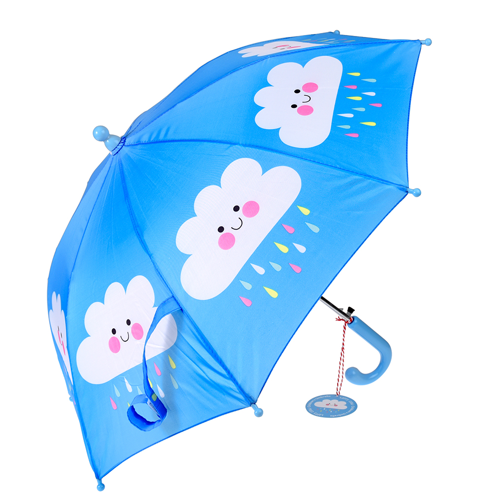 happy cloud children's umbrella  rex london dotcomgiftshop