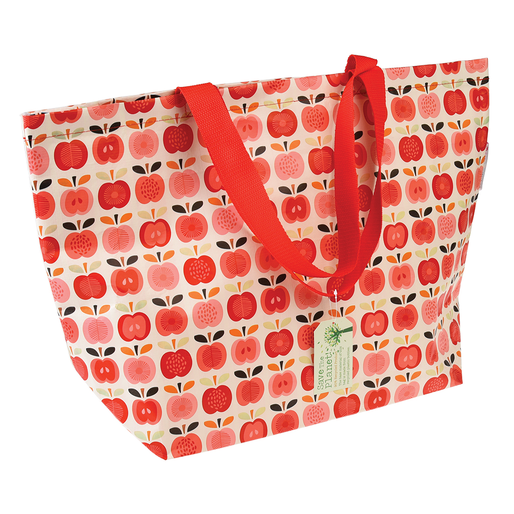 Large Vintage Apple Shopping Bag Rex London