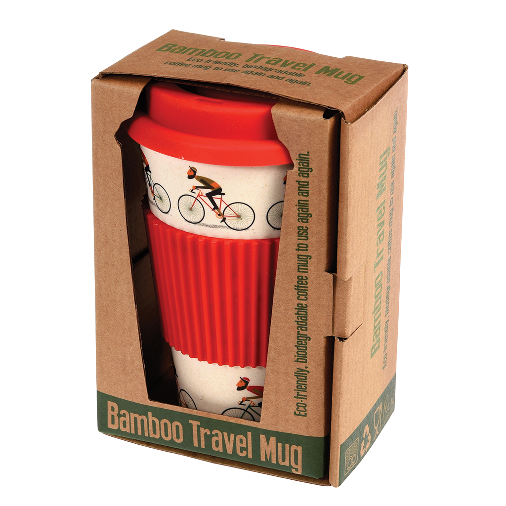 Le Bicycle Bamboo Travel Mug Rex London