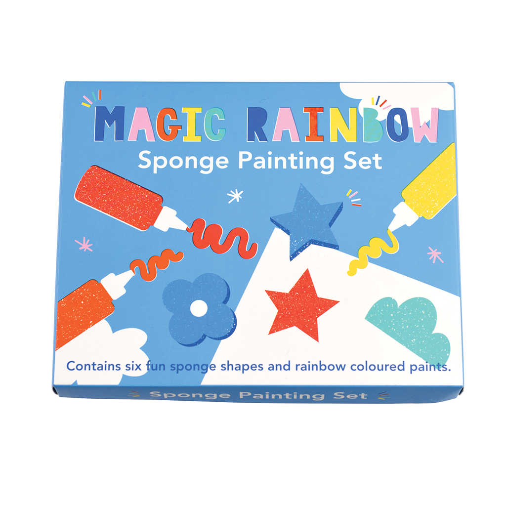 Magic Rainbow Sponge Painting Set Rex London