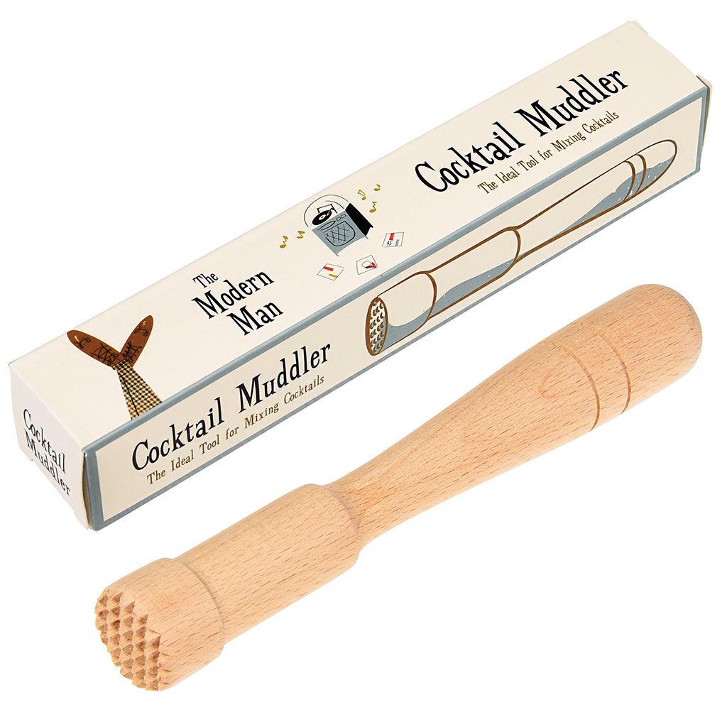 Modern Man Wooden Muddler | Rex London (dotcomgiftshop)