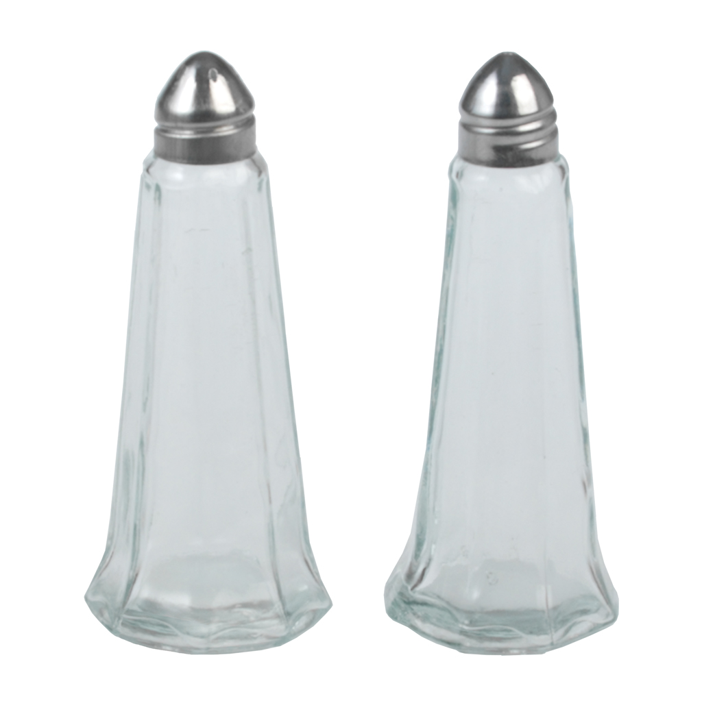Retro Glass Salt And Pepper Shaker Set Rex London